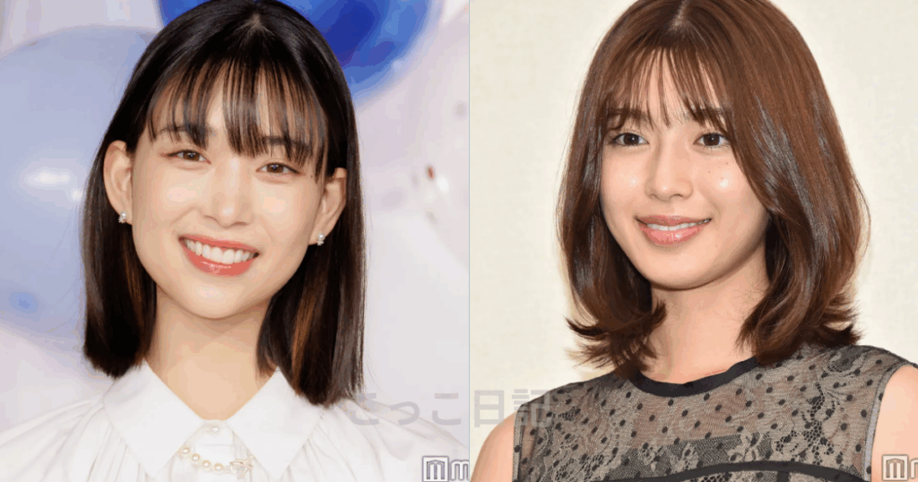 白石聖 浜辺美波 似てる
